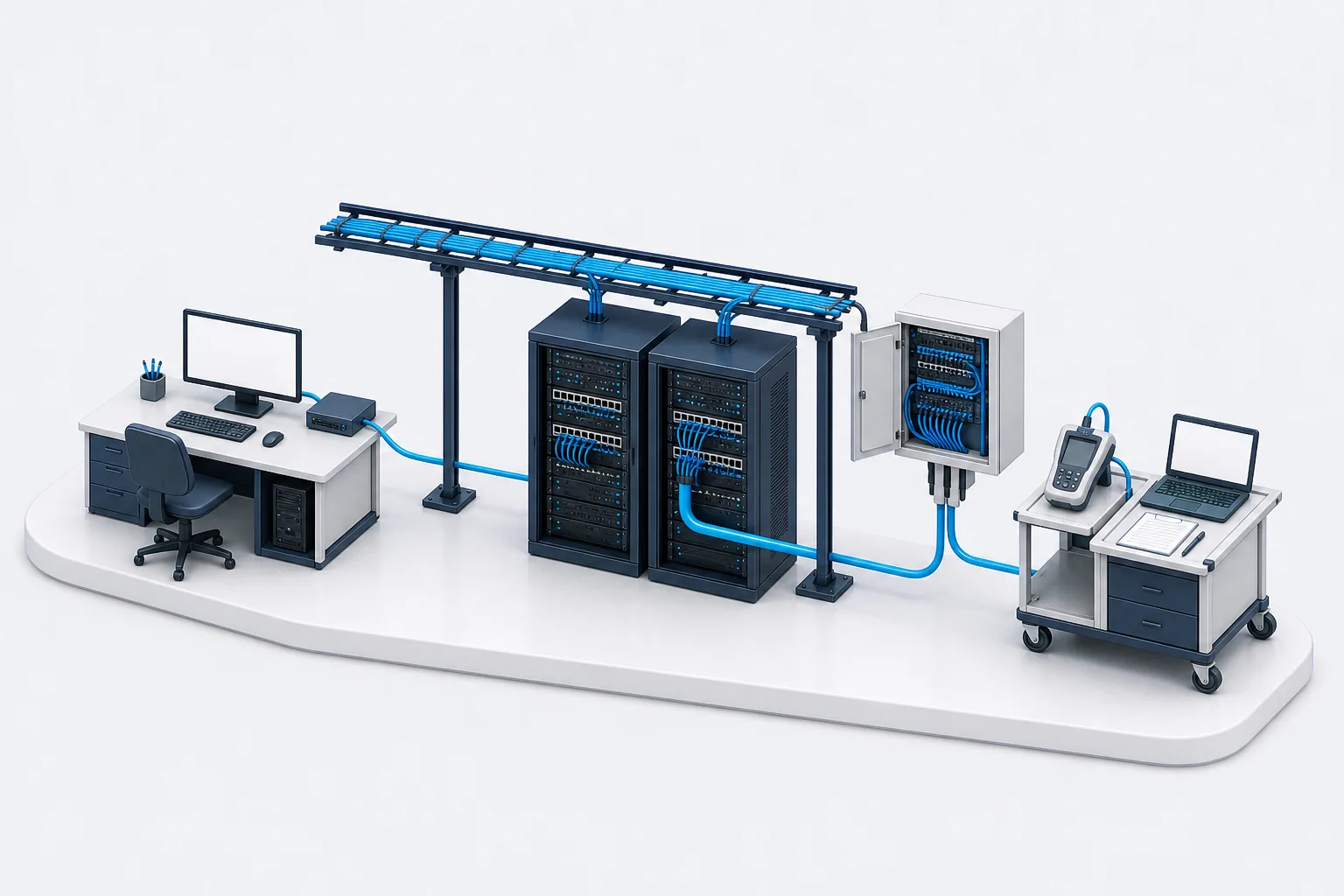 Representative data services coordination illustration